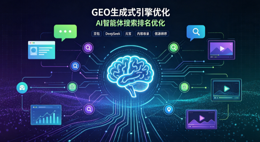 大竹县GEO 浪潮来袭：生成式引擎优化崛起，创作者争抢豆包、DeepSeek、元宝智能体流量入口